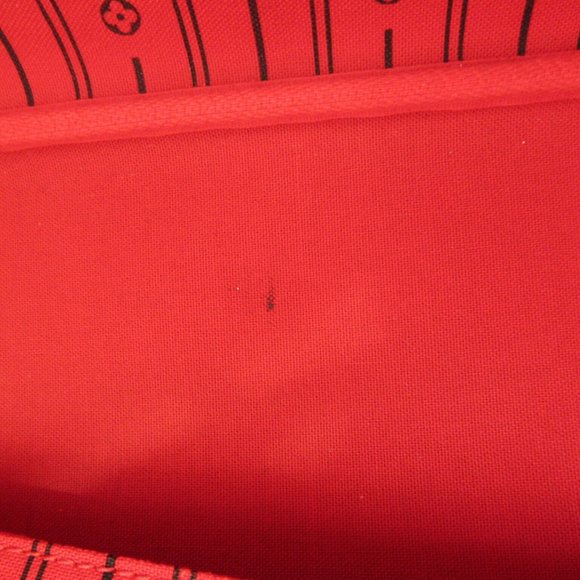 LOUIS VUITTON Neverfull GM Tote Bag Damier canvas Brown Ebene Used Women - Picture 11 of 12